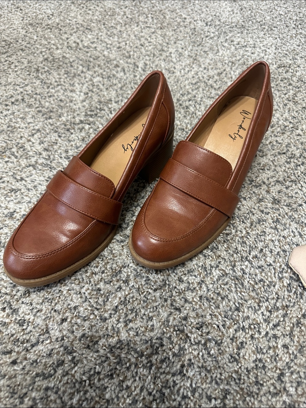 Women’s block heel loafers
